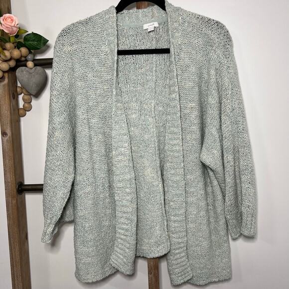 Pure Jill Pale Green Long Sleeve Cotton Cardigan Size Small‎ - Picture 2 of 6